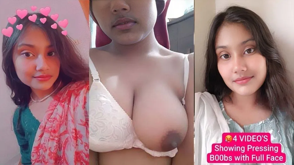 Horny Desi Maal Showing Pressing B00bs With Full Face 5739