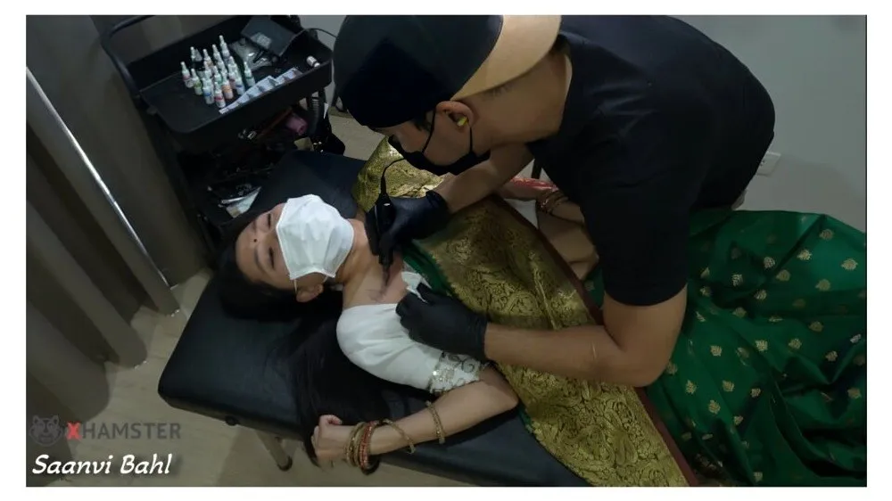 Indian Tattoo And Dick Are So Addictive To Fuck Hardcore