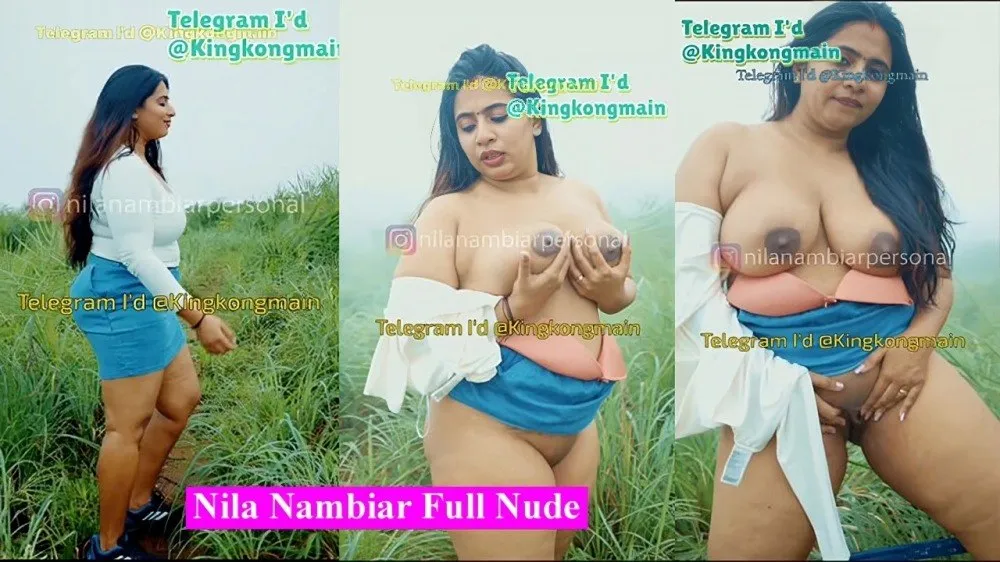 Famous Mallu Model Nila Nambiar White Dress Exclusive Nude