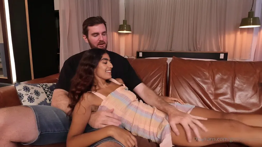 Hot Tiny Indian Struggles To Handle Hard Pounding From Huge Dick