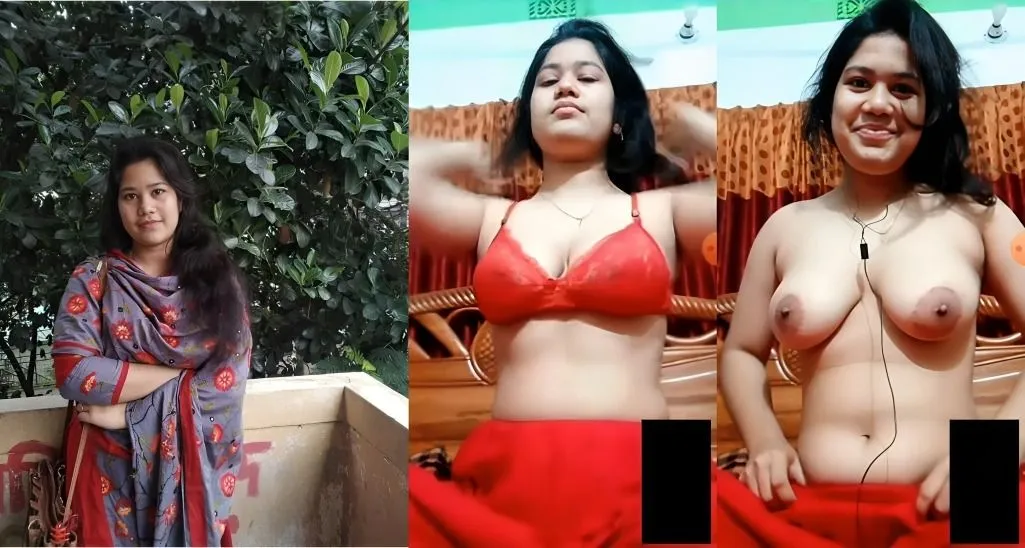 Married Bhabi Showing Lover On Vc