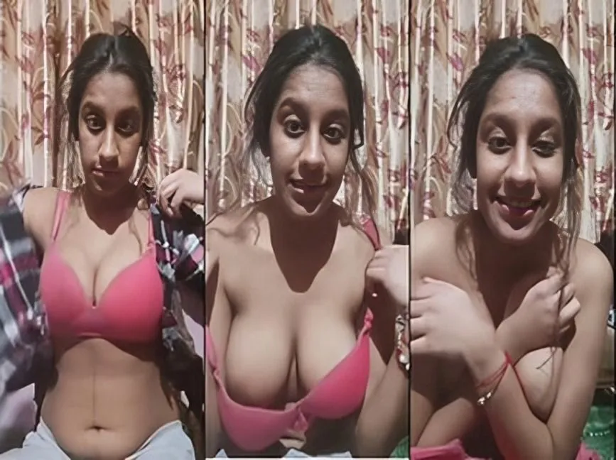 Shy Indian Girl Shows Boob