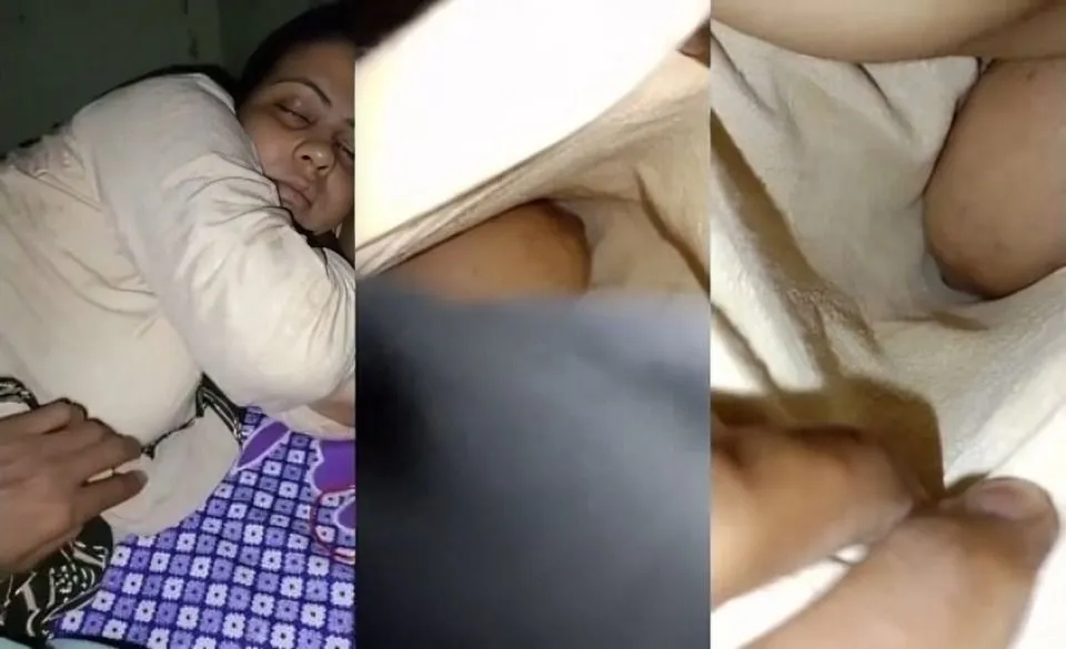 Sexy Indian Sleeping Wife Boobs Video Capture