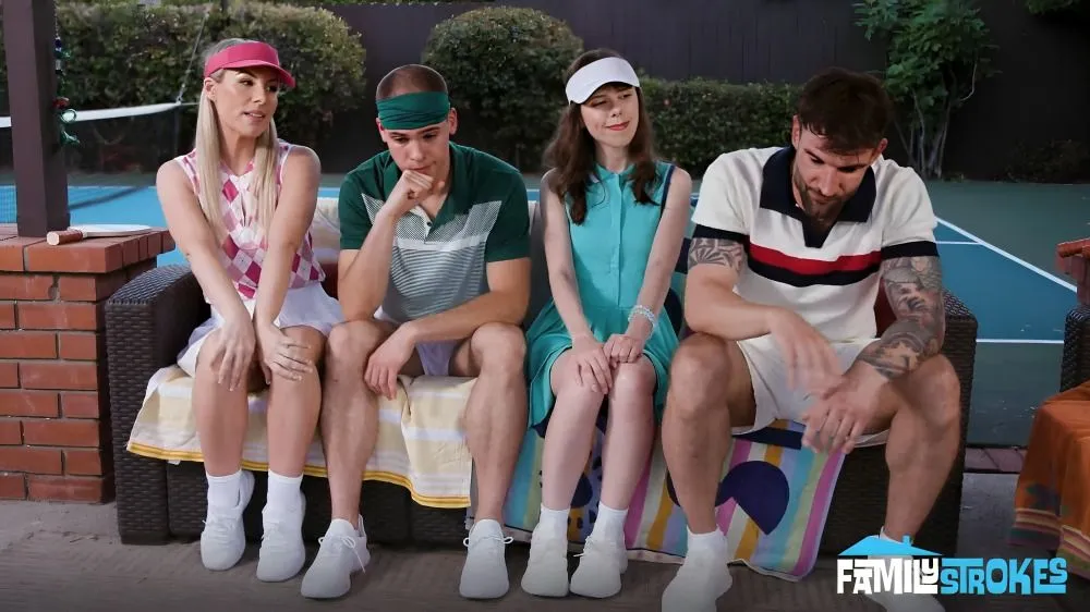 Labour Day Pickleball Shootout Real Champs Know How To Handle Their Stepbros’ Balls [FamilyStroke…