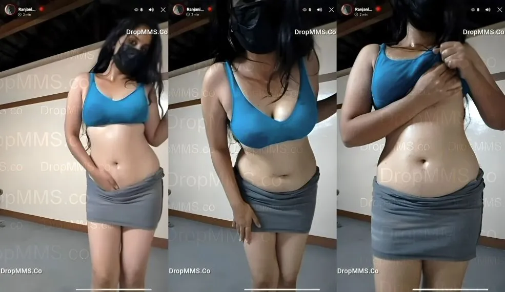 Tamil Twitter Fame Ranjini Premium Live Show Wet