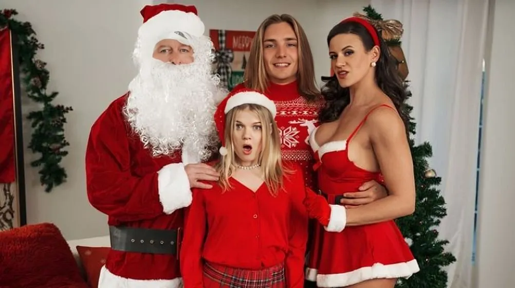 [OopsFamily] Penny Barber, Coco Lovelock – Special Christmas Orgy For Cuckold