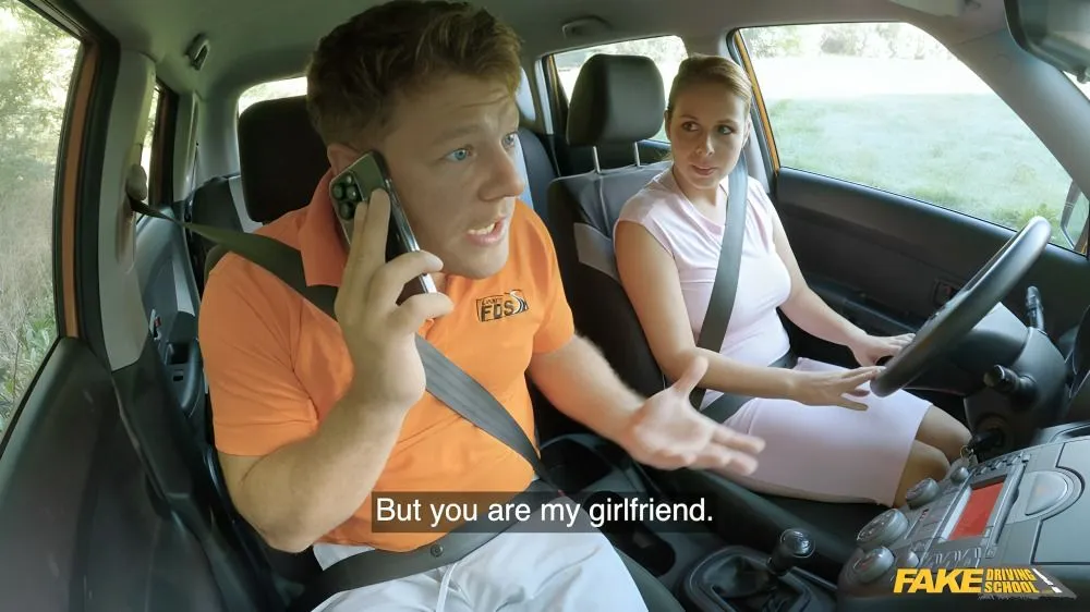 [FakeDrivingSchool] Antonia Sainz – Calm Down And Fuck Me