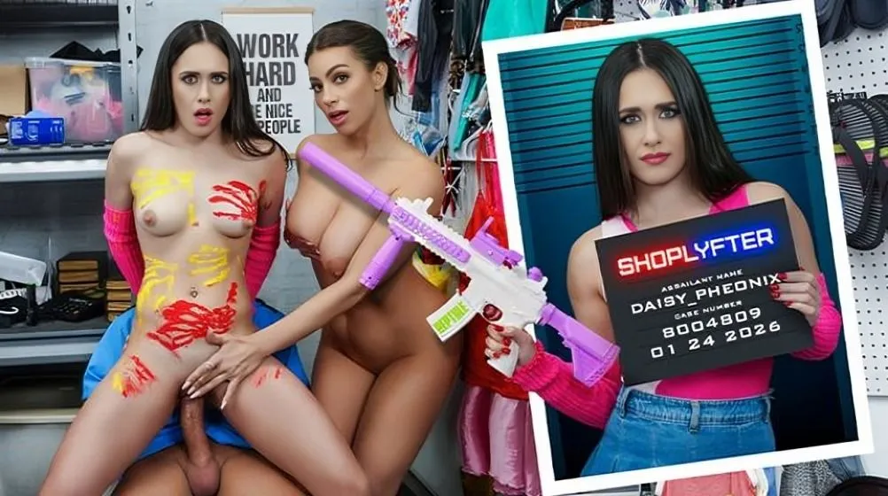 [Shoplyfter] Koda Monroe, Daisy Pheonix – Case No  8004809 – The Paintball Thief