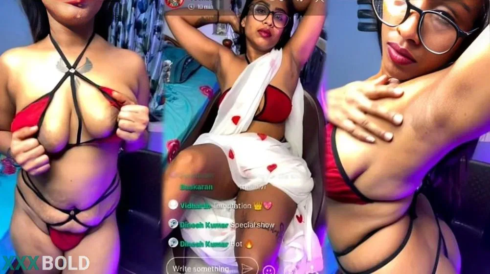 Tamil Fashion Model Veena Thara Premium Live Show