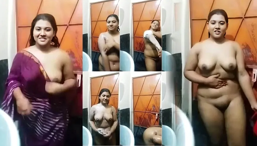 Bangladeshi Beautiful Sexy Chubby Girl Bathing