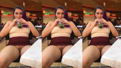 Girl Showing Pussy In Restorent Viral Video Watch Online