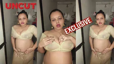 Priya Gamre See Through In Yellow Blouse – N!pples And A$$ With Face App Content Watch