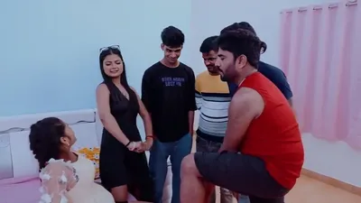 Foursome With Skiny Girl (2024) Unrated Short Film Watch