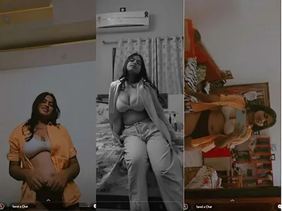 Sexy Indian Girl Shows Boobs