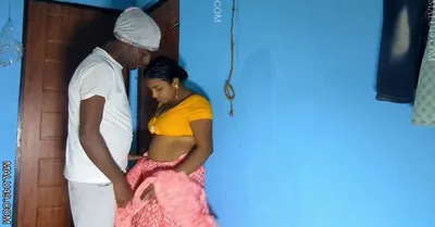 Indian Vlg Wife Blowjob And Fucking Room