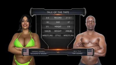 Sarah Arabic Vs Tile Bbc Evolved Fights Uncut Exclusive