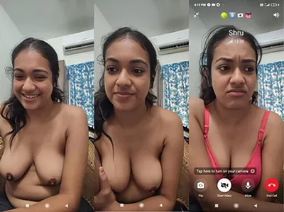 Tamil Serial Actress Shruthi Showing Boobs On Video Call ~ 22 Min Leaked