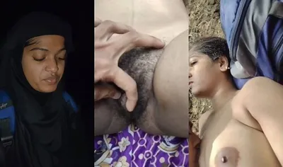 Hijabi Indian Girl Boobs Sucking And Fucking In Jungle