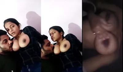 Cute Indian Girl Boobs Sucking By Lover