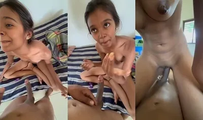 Cute Indian Slim Girl Blowjob And Ridding Lover Dick Young