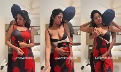 Malayalam Actress Lavanya Manickam   Paid App Content   His Hard Massage In Boobs And Body