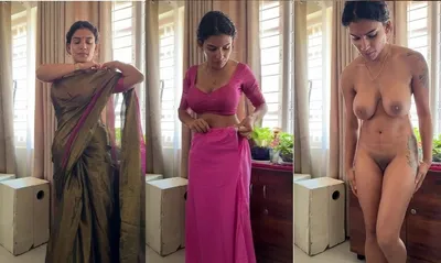 Malayalam Aunty Resmi Nair Saree Strip ~ Hd Video App Content