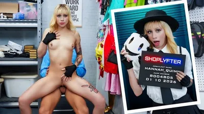 [Shoplyfter] New Girl Caught – Hannah Quinn! Case No  8004805 – The Masked Thief