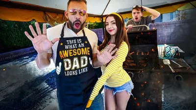 [FamilyStrokes] Serena Hill – “i’ll Drain Your Cock Before The Bbq” Serena Gets Marinated In Dadd…