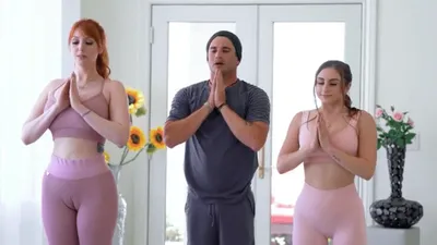 Lauren Phillips & Penelope Kay Naughty Namaste
