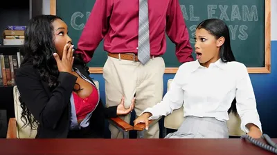 Just Like in High School – [PervPrincipal] Eden West, Naomi Foxxx