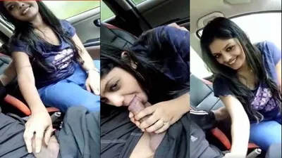 Very Beautiful Hot Girl Kerala Thulasi Giving Blowjob & Handjob