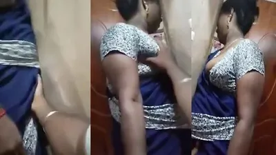 Aunty Boobs Grope And Pussy Touch By Lover Ops Xxx Video