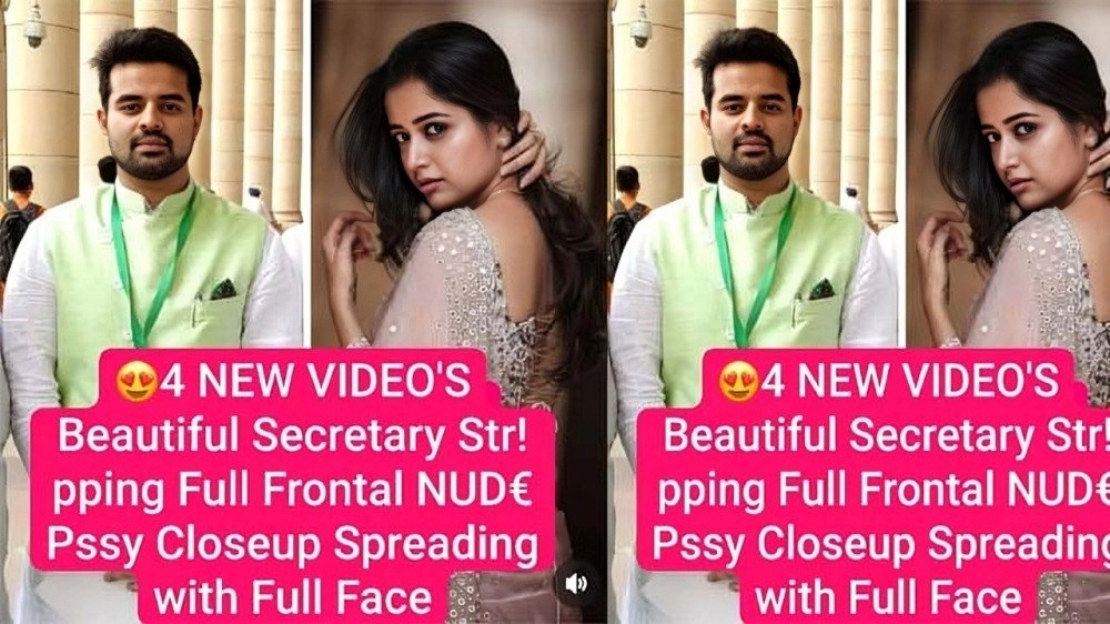 Mla Prajwal Revanna Massive Beautiful Secretary Str!pping