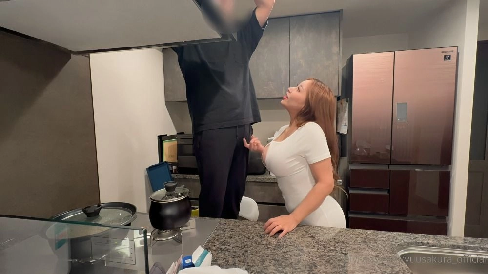 Bigtits Asian Suck And Fuck In The Kitchen – Yuu Sakura