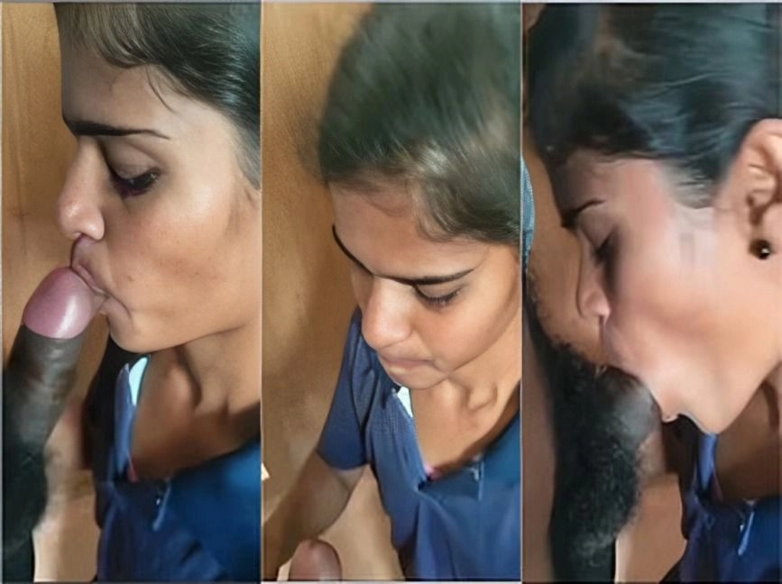 Indian Girl Sucking Lover Dick