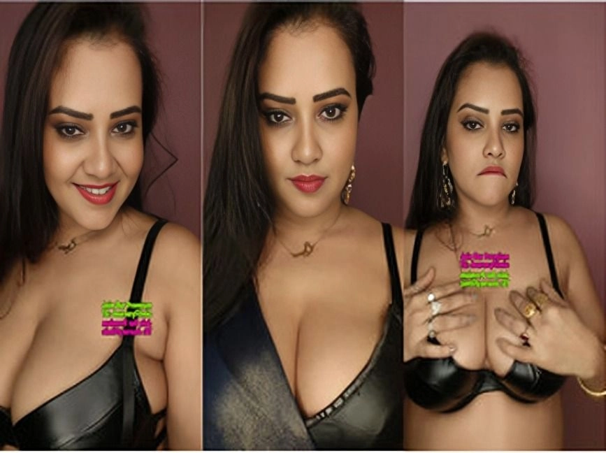 Priya Gamre Saree Striping And Armpit Licking
