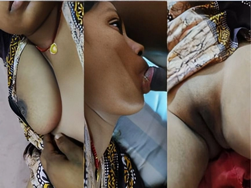 Indian Wife Boobs Pressing And Blowjob