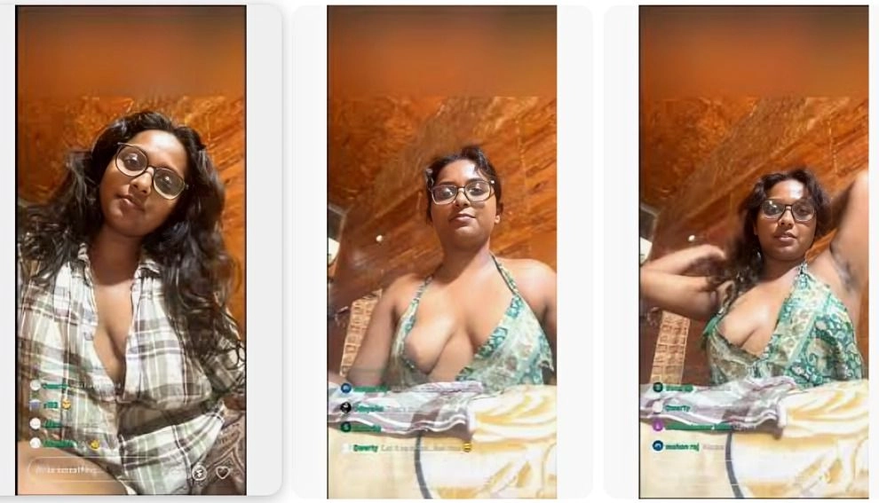 Tamil Instagram Family Arya Pradhosa Boobs On Bingemee Live Chat