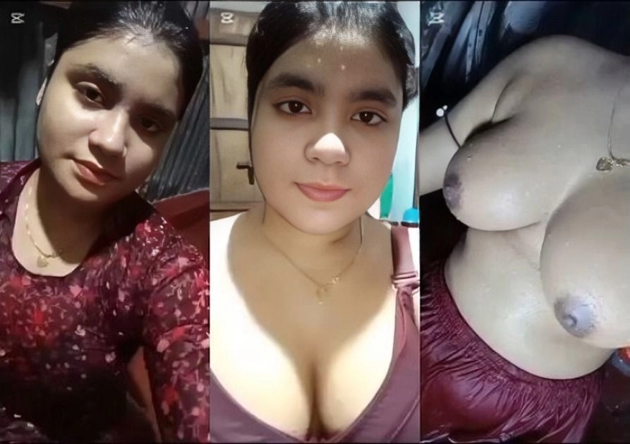Cute Indian Vlg Girl Shows Boobs Wet