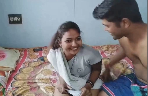 Indian very hot girl with lover romance