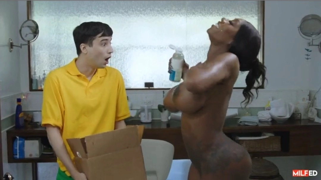 When the delivery guy arrives – Black Wife cheating