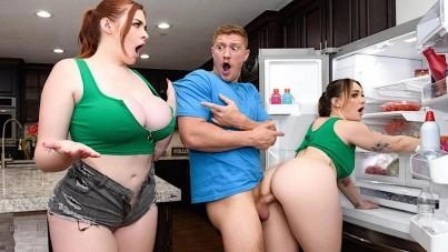 Pervy Guy Fucks Both Curvy Lookalikes – Brazzers – Siri Dahl