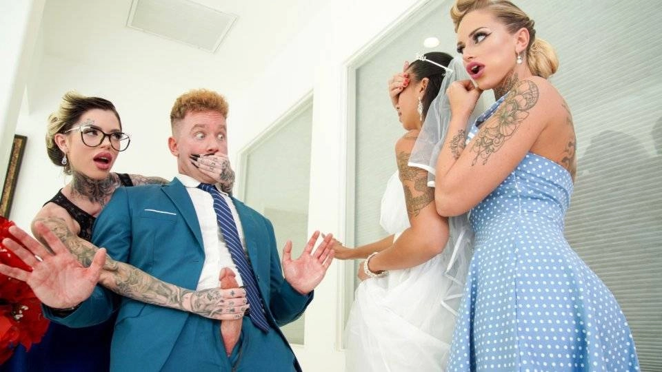 Til Sex Do Us Part – [BrazzersExxtra] Chantal Danielle, Ameena Greene, Stephanie Love