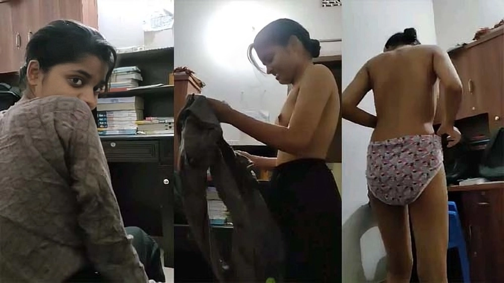 Cute Slim Young College Girl Captured By Boyfriend After Fucking At Home Alone