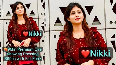 Beautiful Insta Queen Boobs With Full Face Hot Expressions