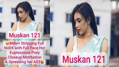 Beautiful Insta Queen Muskan Str!pping Full Nud€ Full Face 6208