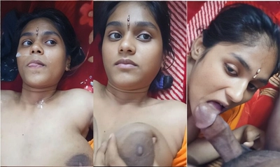 Horny Desi Bhabhi Sucking Cock With Bindiya And Cum On Her Face