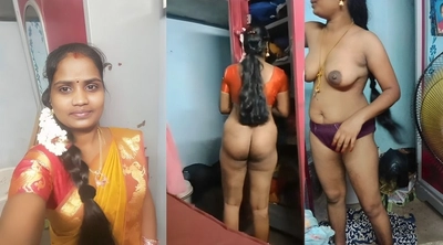 Tamil Chennai Wife Dress Changing – Update