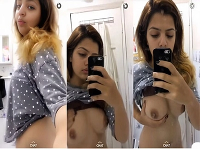 Cute Indian Girl Record Her Boby Selfie