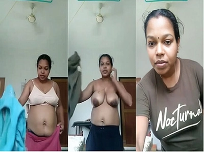 Indian Wife Shows Her Boobs